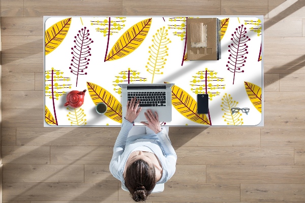 Alfombrilla para escritorio Hojas de otoño