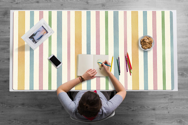 Alfombrilla escritorio Líneas coloridas