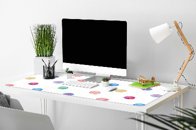 Alfombrilla escritorio Puntos coloridos
