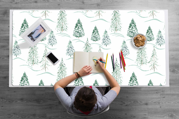 Alfombrilla escritorio Árbol de navidad de invierno