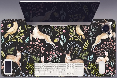 Alfombrilla escritorio Animales del bosque