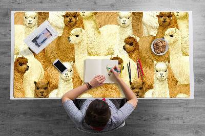 Alfombrilla mesa escritorio Alpaca