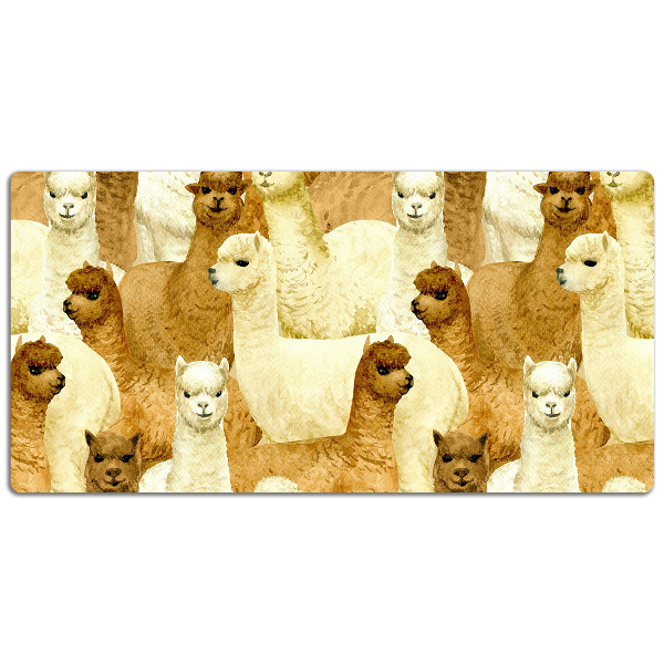 Alfombrilla mesa escritorio Alpaca