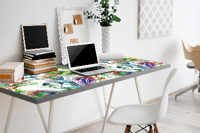 Alfombrilla escritorio Flores coloridas