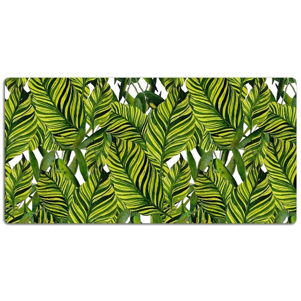 Alfombrilla escritorio Hojas de la jungla