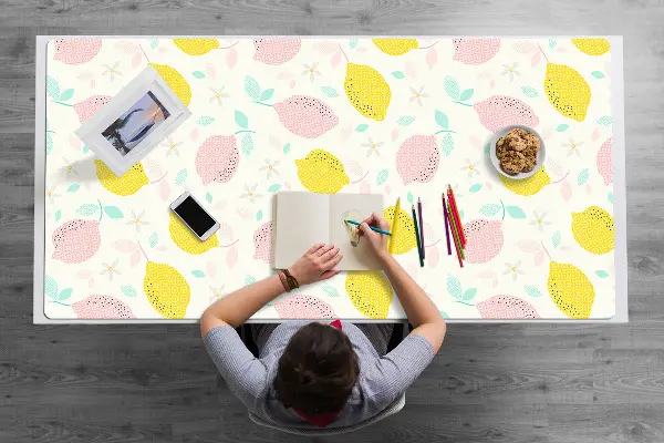 Protector de escritorio Limones