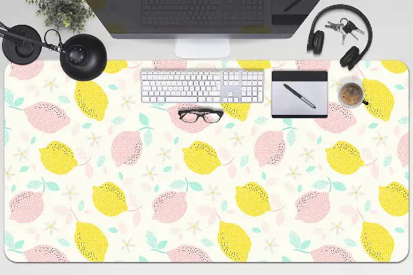 Protector de escritorio Limones