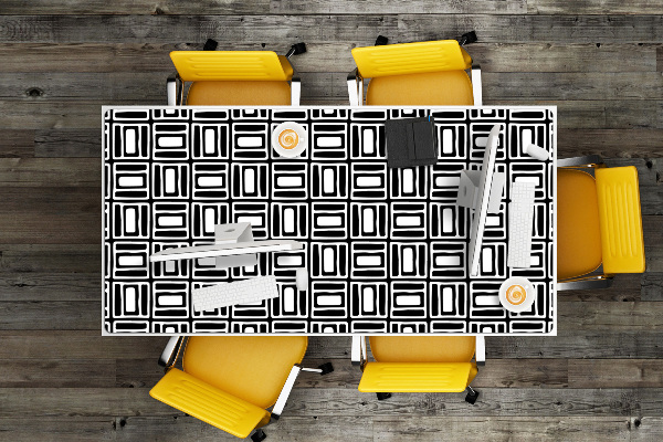 Alfombrilla para escritorio Patrón geométrico