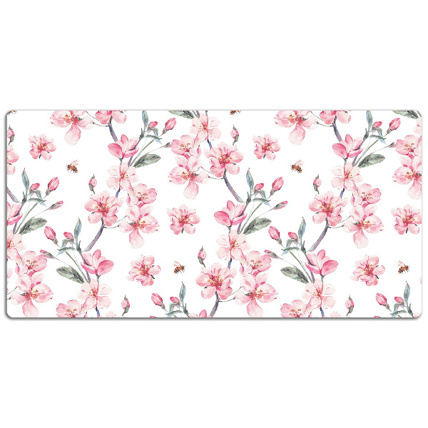 Alfombrilla escritorio Flores sutiles