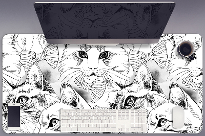Alfombrilla escritorio Gatos dibujados