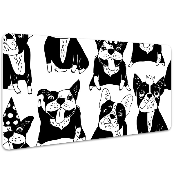 Alfombrilla escritorio Perros felices