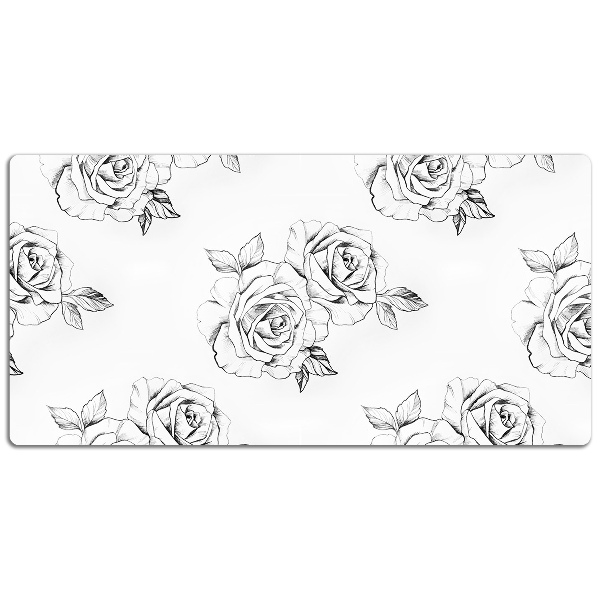 Alfombrilla escritorio Rosas
