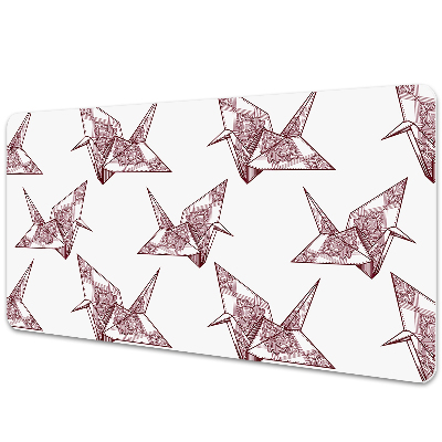 Alfombrilla escritorio Pájaros de origami