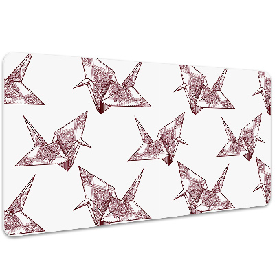 Alfombrilla escritorio Pájaros de origami