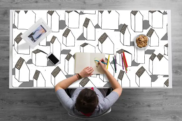 Alfombrilla para escritorio Casas modernas