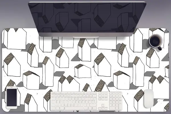 Alfombrilla para escritorio Casas modernas