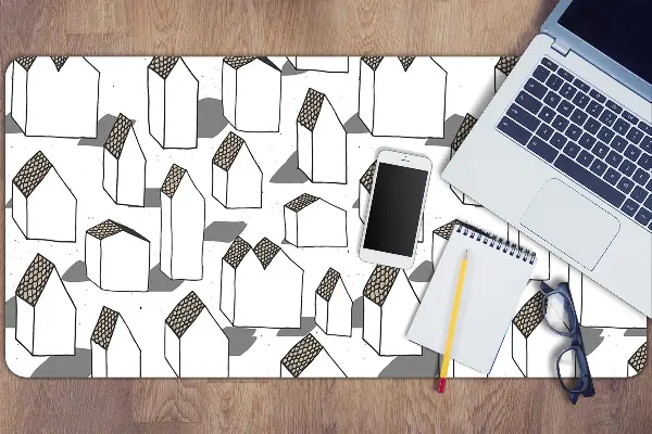 Alfombrilla para escritorio Casas modernas