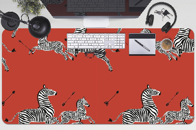 Alfombrilla escritorio Cebras