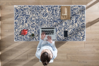 Alfombrilla para escritorio Flor azul