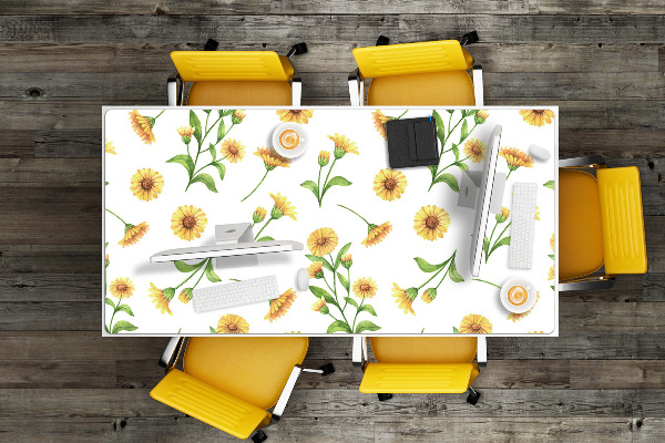 Alfombrilla escritorio Girasoles