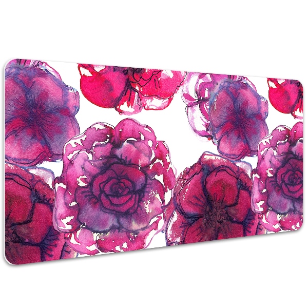 Alfombrilla escritorio Rosas rojas