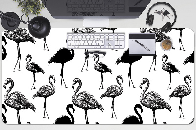 Alfombrilla escritorio Estilo retro flaminga