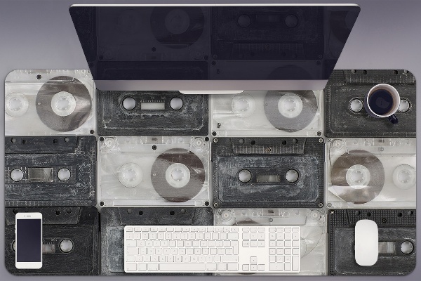 Protector de escritorio Viejos cassettes