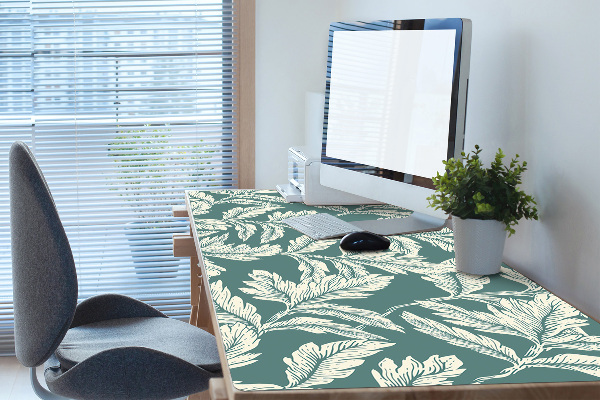 Protector de escritorio Hojas elegantes