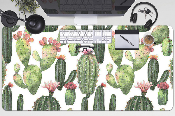 Protector de escritorio Cactus con picos