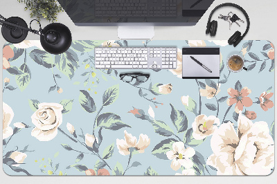 Alfombrilla escritorio Flores estilo vintage