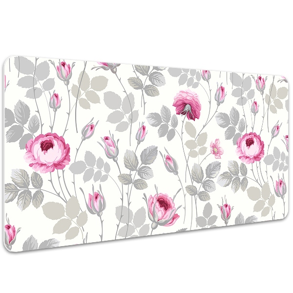 Alfombrilla escritorio Rosas pastel