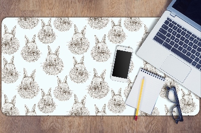 Alfombrilla escritorio Conejos dibujados