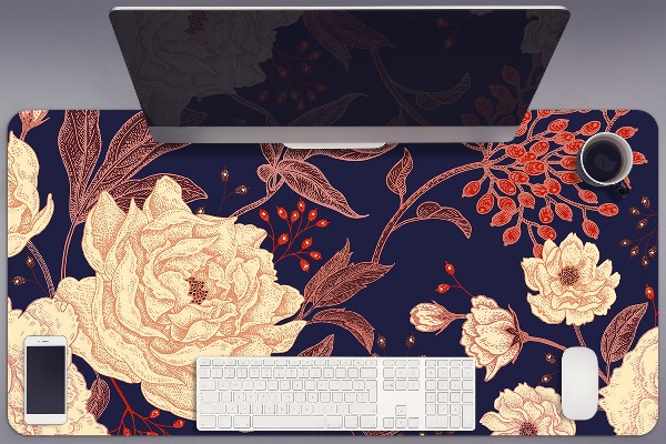 Protector de escritorio Rose con rowan