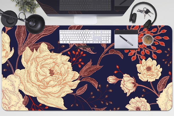 Protector de escritorio Rose con rowan