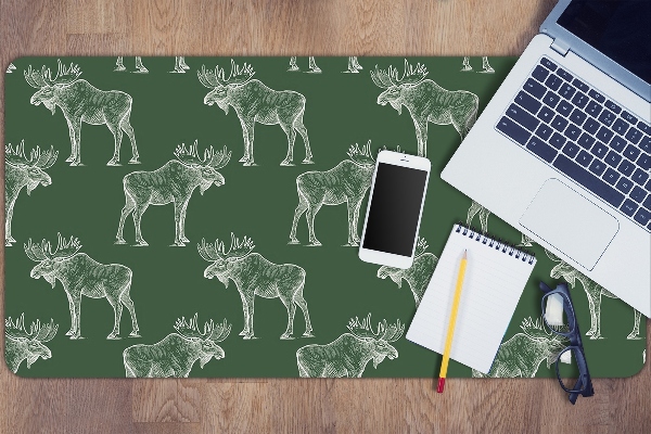 Protector de escritorio Alce sobre un fondo verde