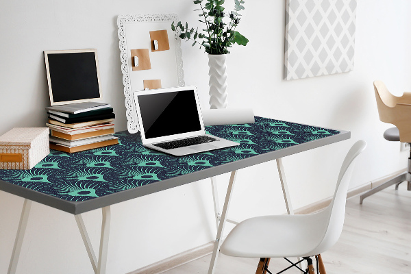 Alfombrilla para escritorio Diseño de neón