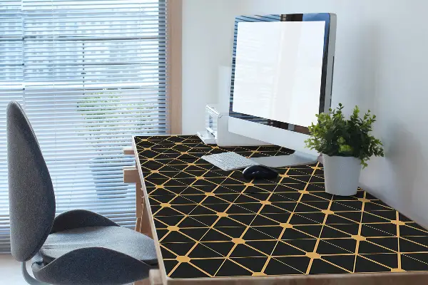 Alfombrilla escritorio Hexágonos