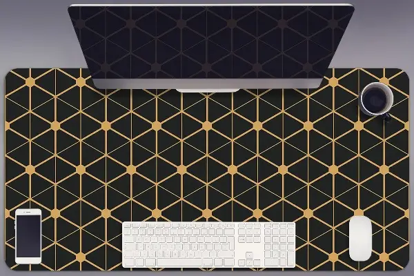 Alfombrilla escritorio Hexágonos