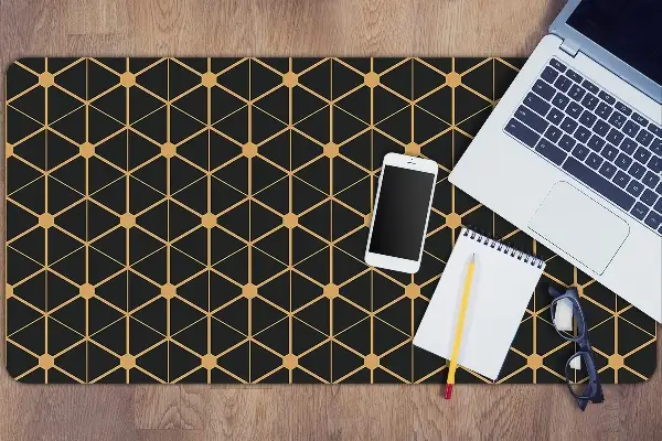 Alfombrilla escritorio Hexágonos