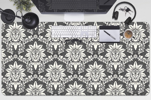 Protector de escritorio Patrón de damasco