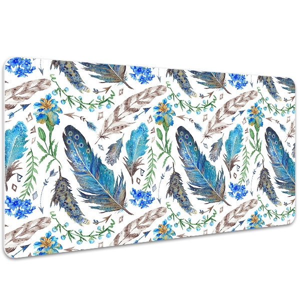 Alfombrilla escritorio Plumas de pájaros
