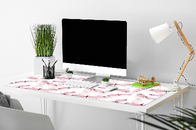 Alfombrilla escritorio Libélulas rosas