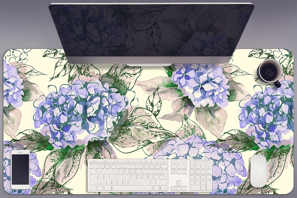Alfombrilla escritorio Hortensia