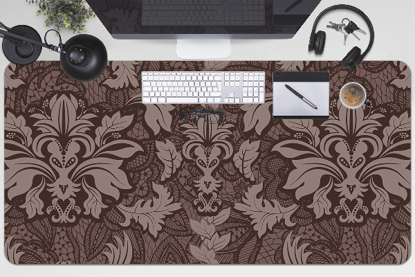 Protector de escritorio Damasco de estilo de patrón