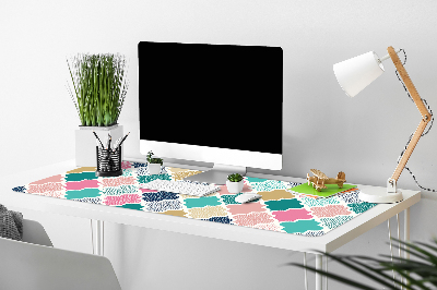 Alfombrilla escritorio Patrón colorido