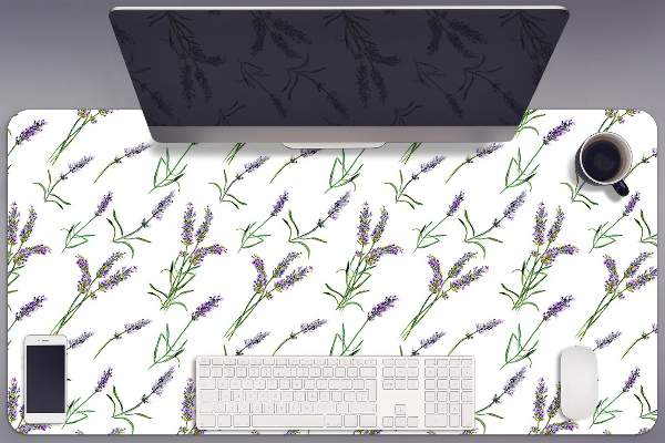 Alfombrilla de escritorio Flores de lavanda
