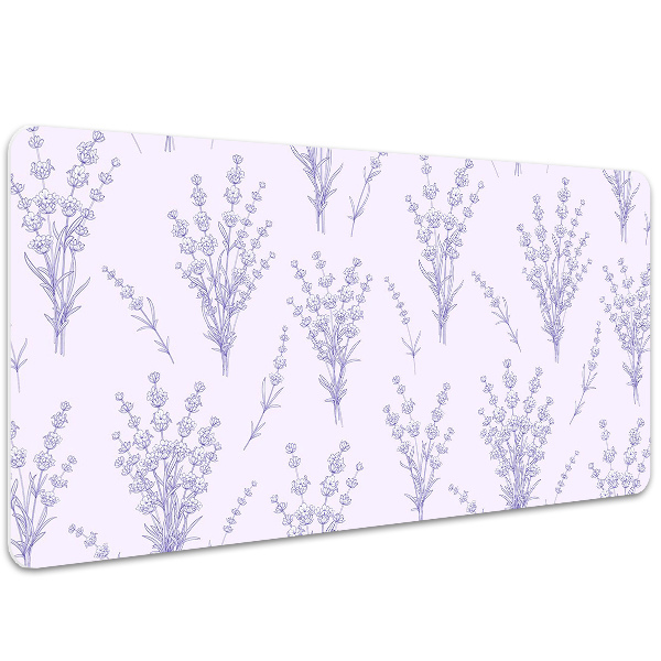 Alfombrilla para escritorio Flores de lavanda