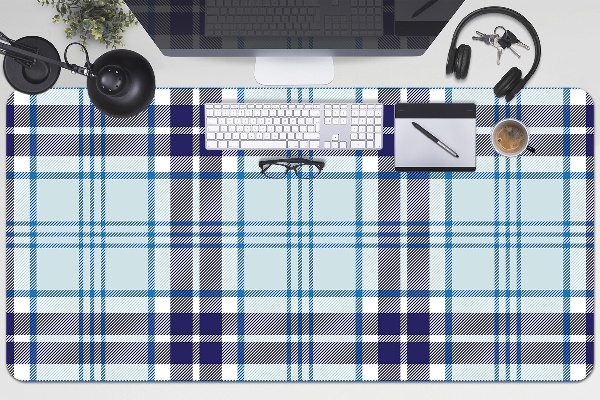 Alfombrilla para escritorio Tartán