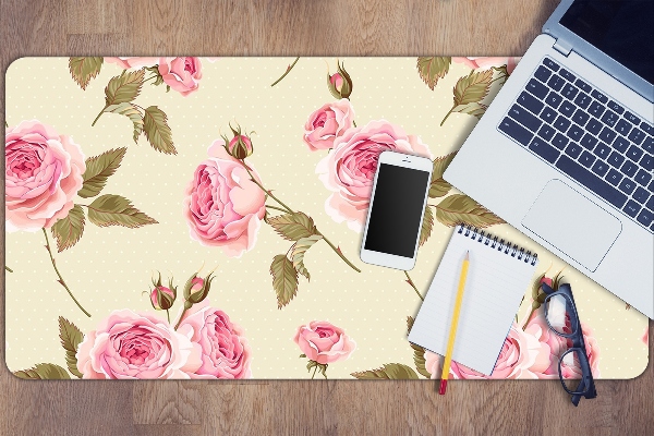 Alfombrilla escritorio Rosas inglesas