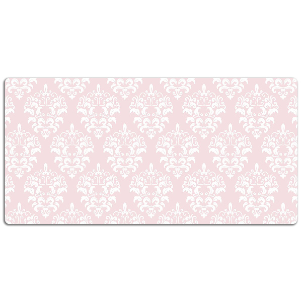 Protector de escritorio Damasco rosa